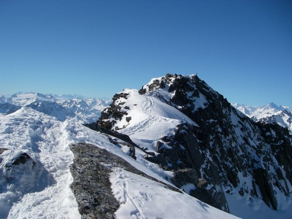 Pizzo Centrale / Piz Borel Aktuelle Verhältnisse vom 24.02.2008 für