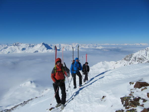 Piz D Agnel 3205m 3205m Aktuelle Verh ltnisse Vom 22 01 2011 Auf 
