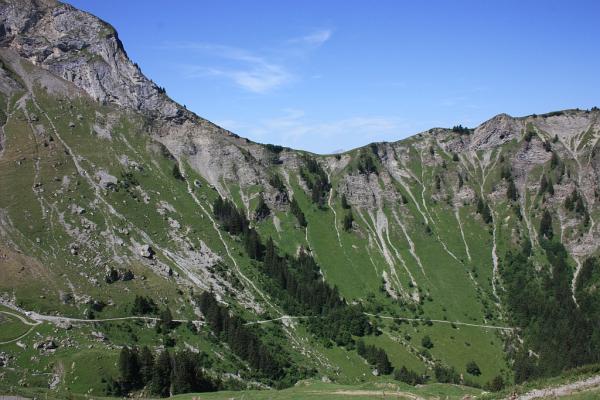 Les Trois Aiguilles (2277m) Aktuelle Verhältnisse vom 12.07.2011 auf