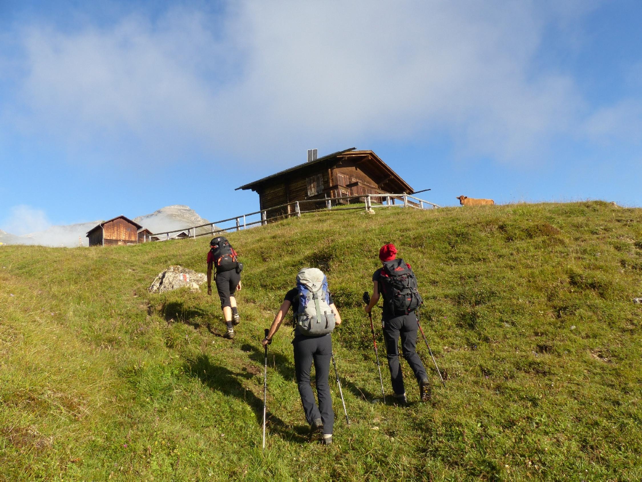 Piz Beverin (2998m) Aktuelle Verhältnisse vom 14.09.2014 auf der Route