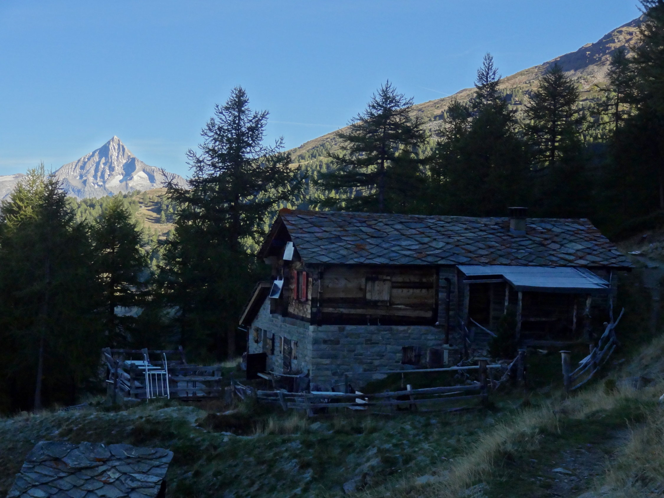 Stalden Gspon Kreuzboden Saas Grund Aktuelle Verhältnisse vom 26