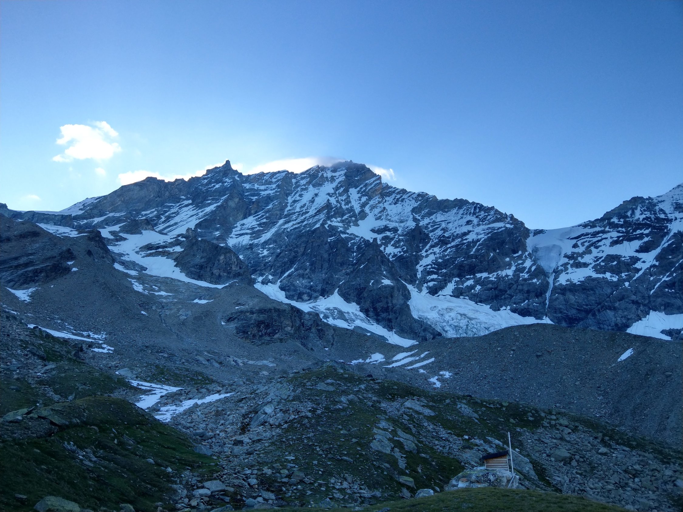 Tête de Milon (3693m) (3693m) Aktuelle Verhältnisse vom 19.07.2018 auf