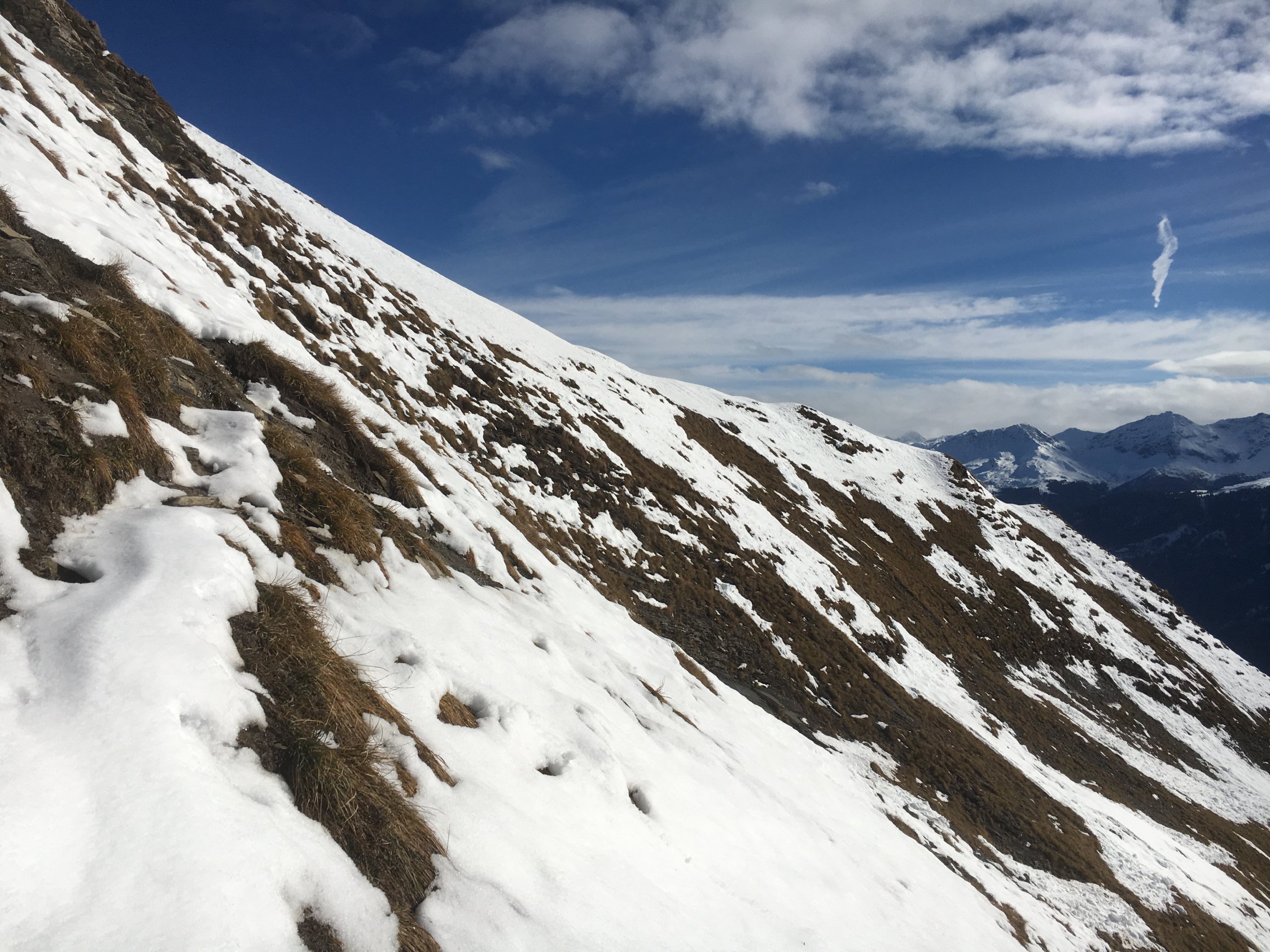 Montalin + Fürhörnli (2266m) (2266m) Aktuelle Verhältnisse vom 03.11.