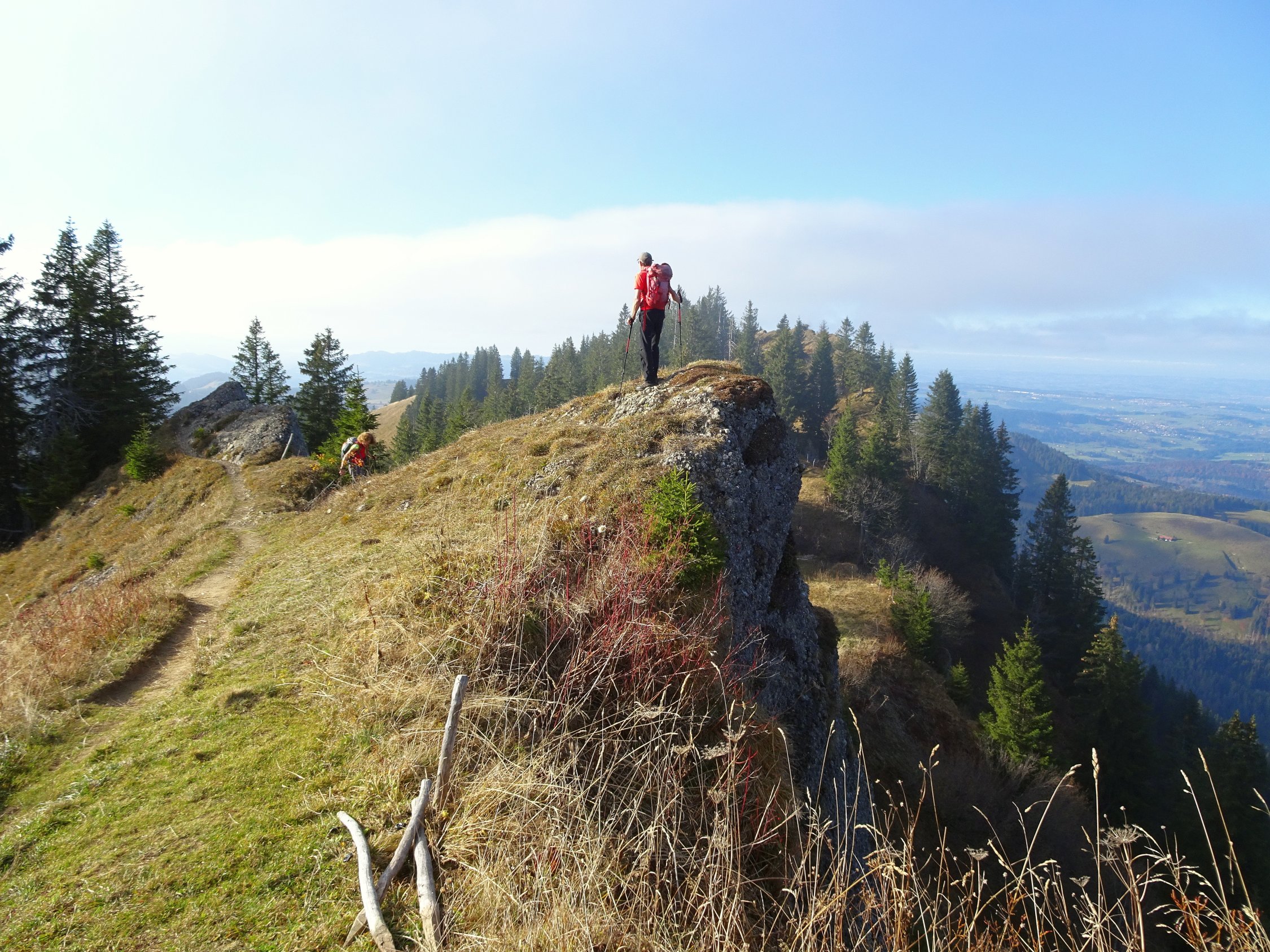 SeelekopfHochhäderich (1663m) (1663m) Aktuelle Verhältnisse vom 11.11