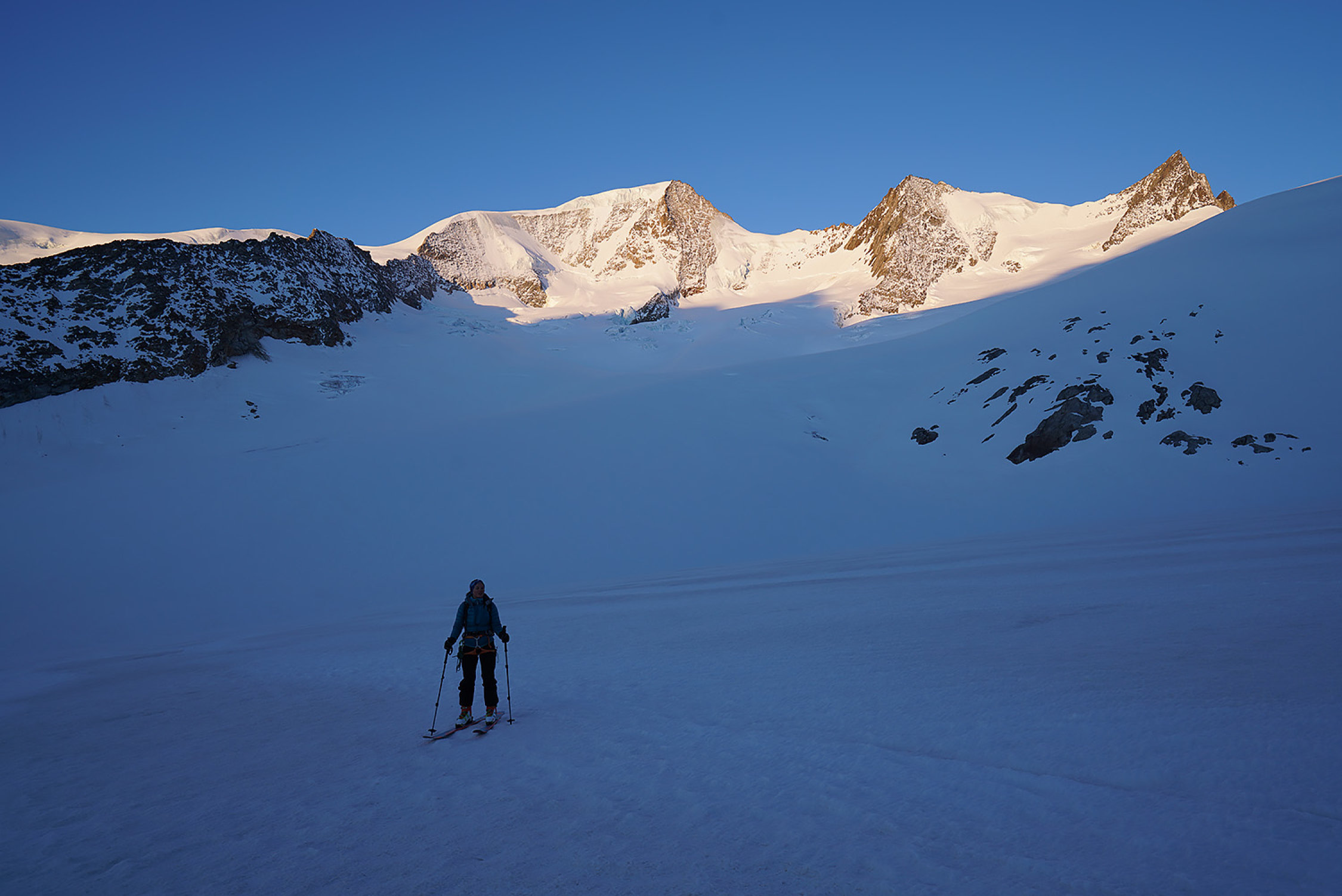 Gross Wannenhorn (3905m) Aktuelle Verhältnisse vom 31.05.2020 auf der