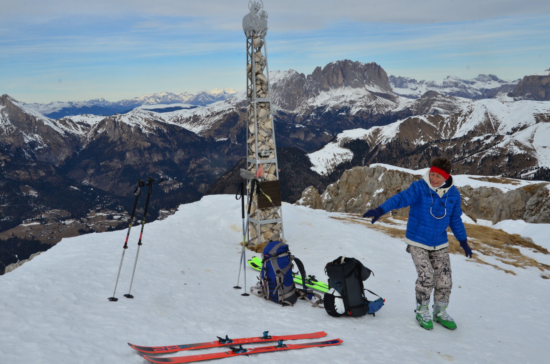 Cima Undici (2550m) (2550m) Aktuelle Verhältnisse vom 27.01.2022 auf