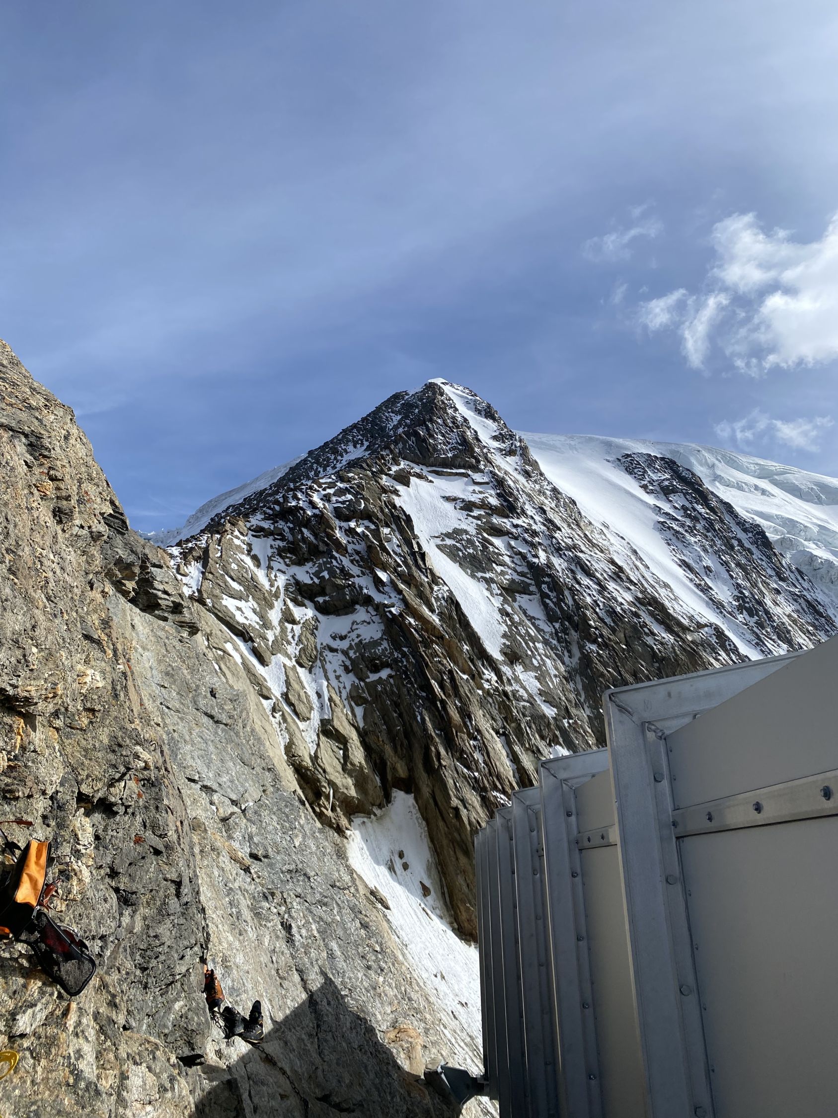 Täschhorn (4491m) Aktuelle Verhältnisse vom 25.08.2022 auf der Route