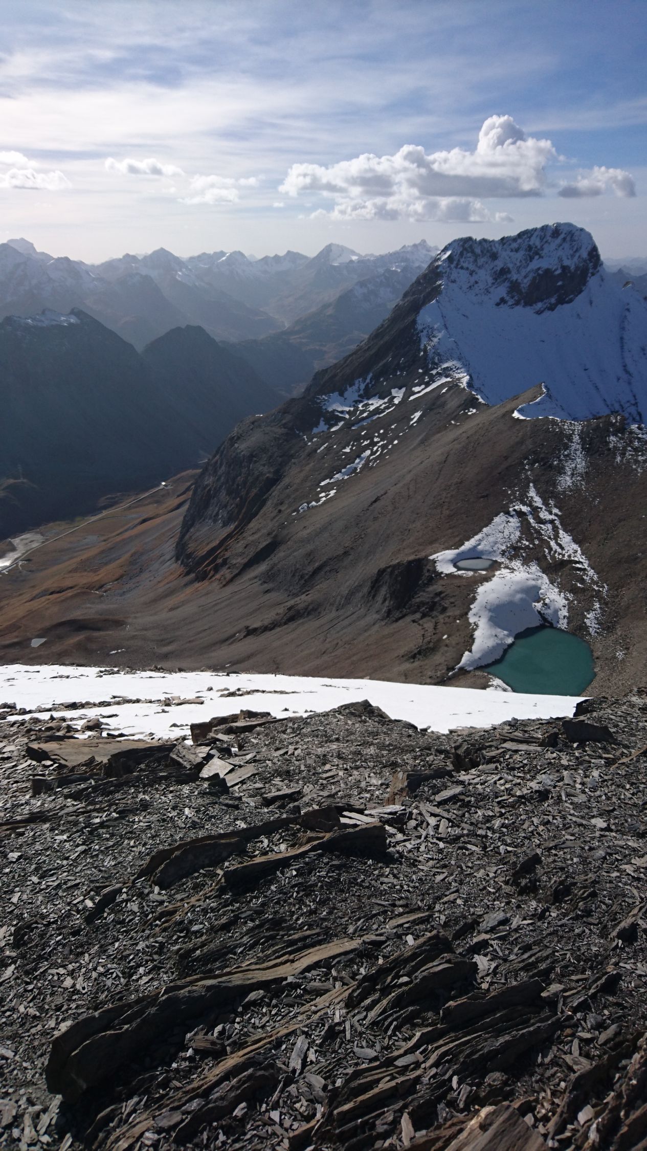 Piz Blaisun (3200m) Aktuelle Verhältnisse vom 29.10.2022 auf der Route