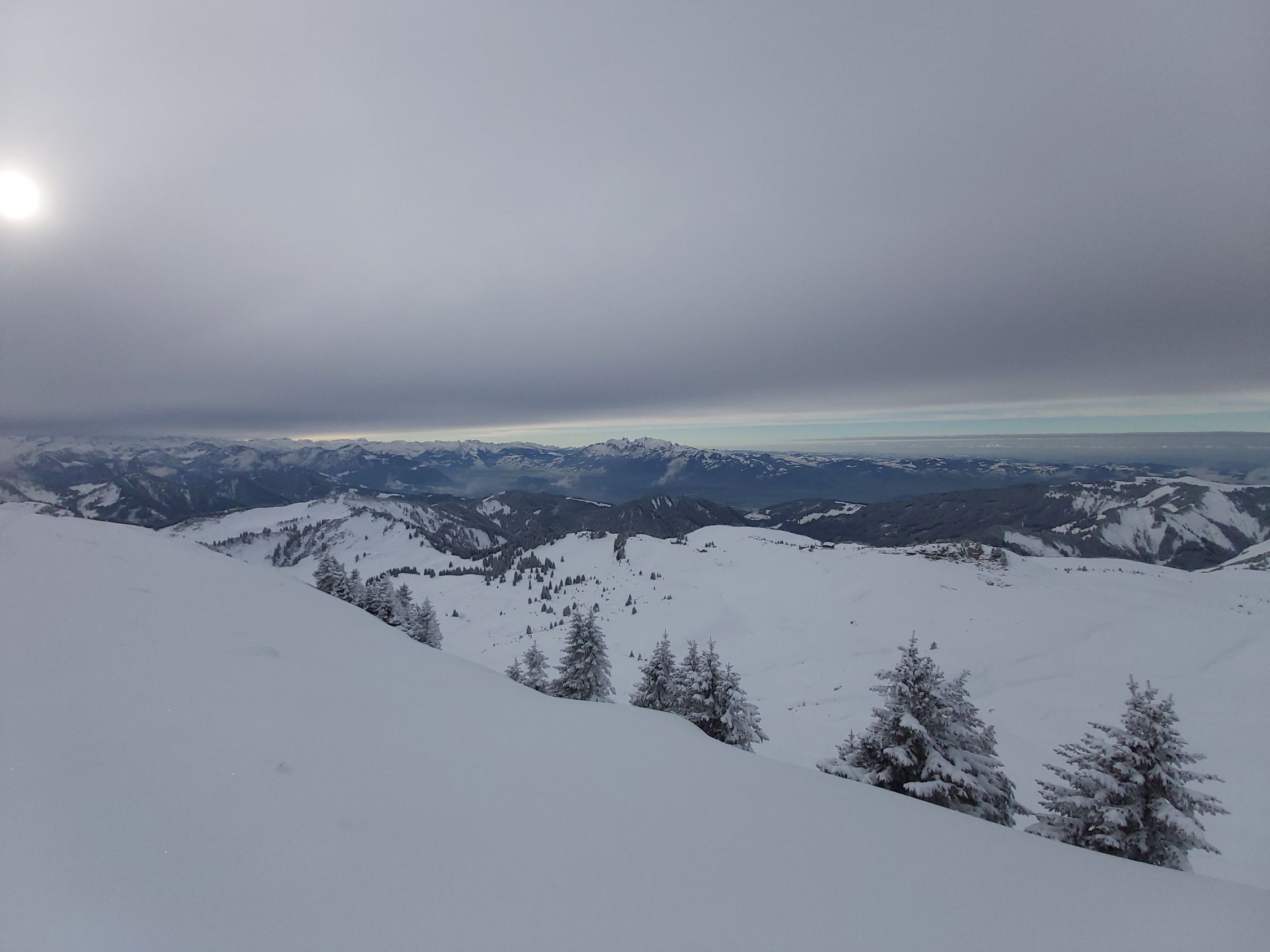 Hohe Matona (1997m) Aktuelle Verhältnisse vom 19.01.2023 auf der Route