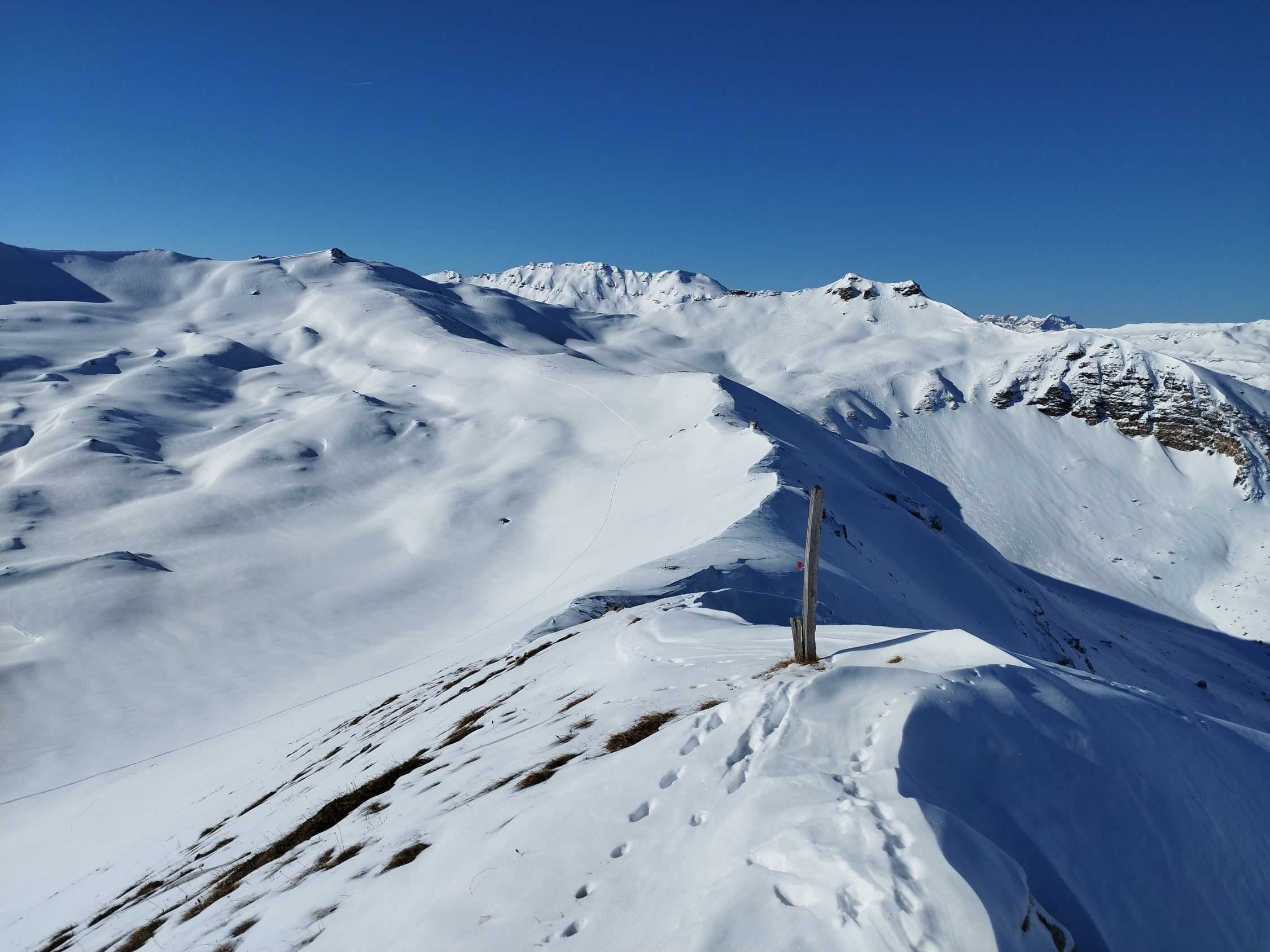Vermol Guli (2355m): Aktuelle Verhältnisse vom 09.02.2023 auf der Route: Ab ...