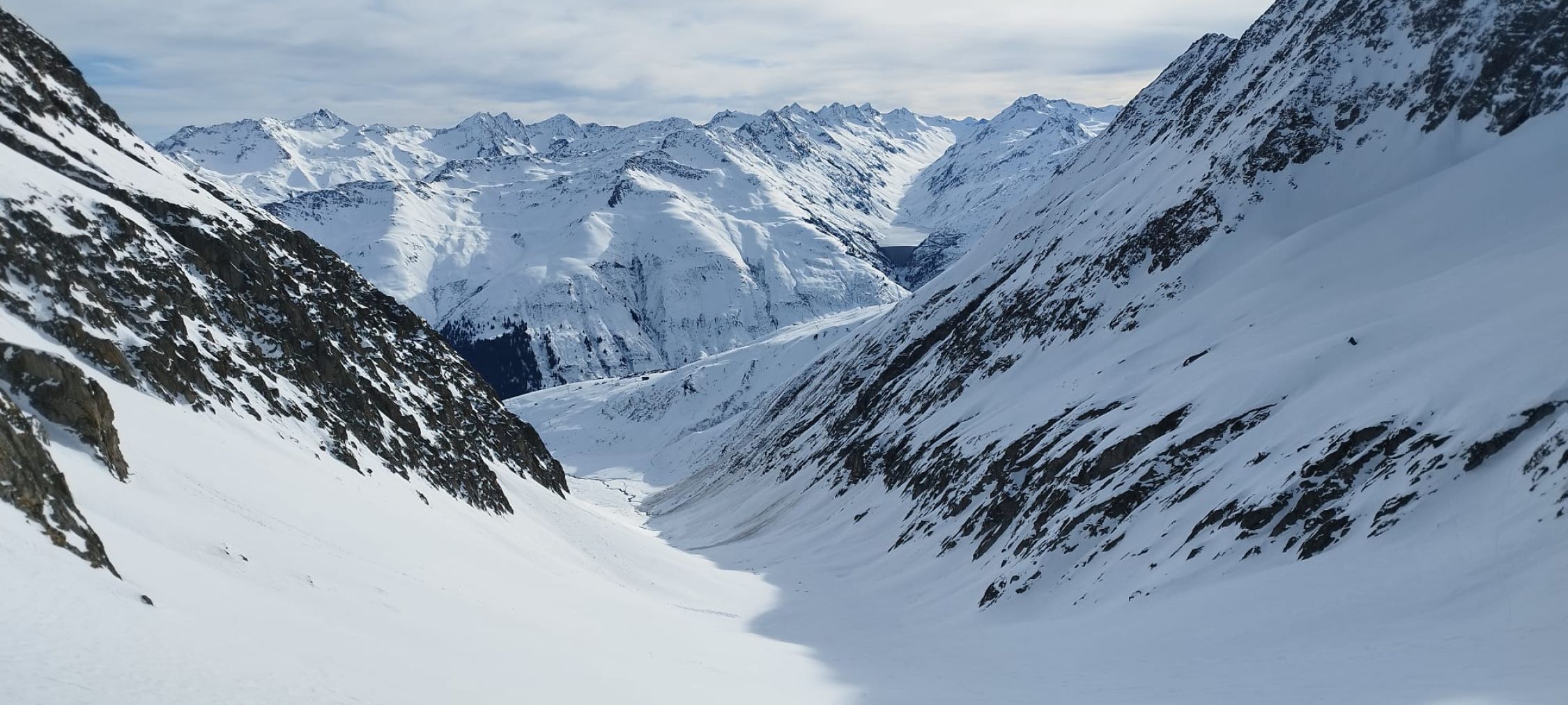 Piz Giuv (3096m) Aktuelle Verhältnisse vom 30.01.2024 auf der Route