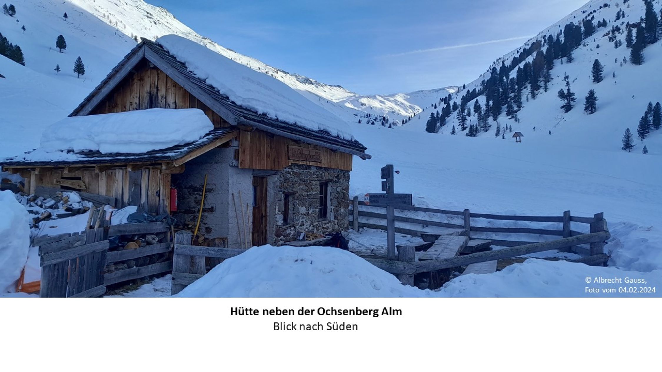 Mittereck (2909m): Aktuelle Verhältnisse vom 04.02.2024 auf der Route ...