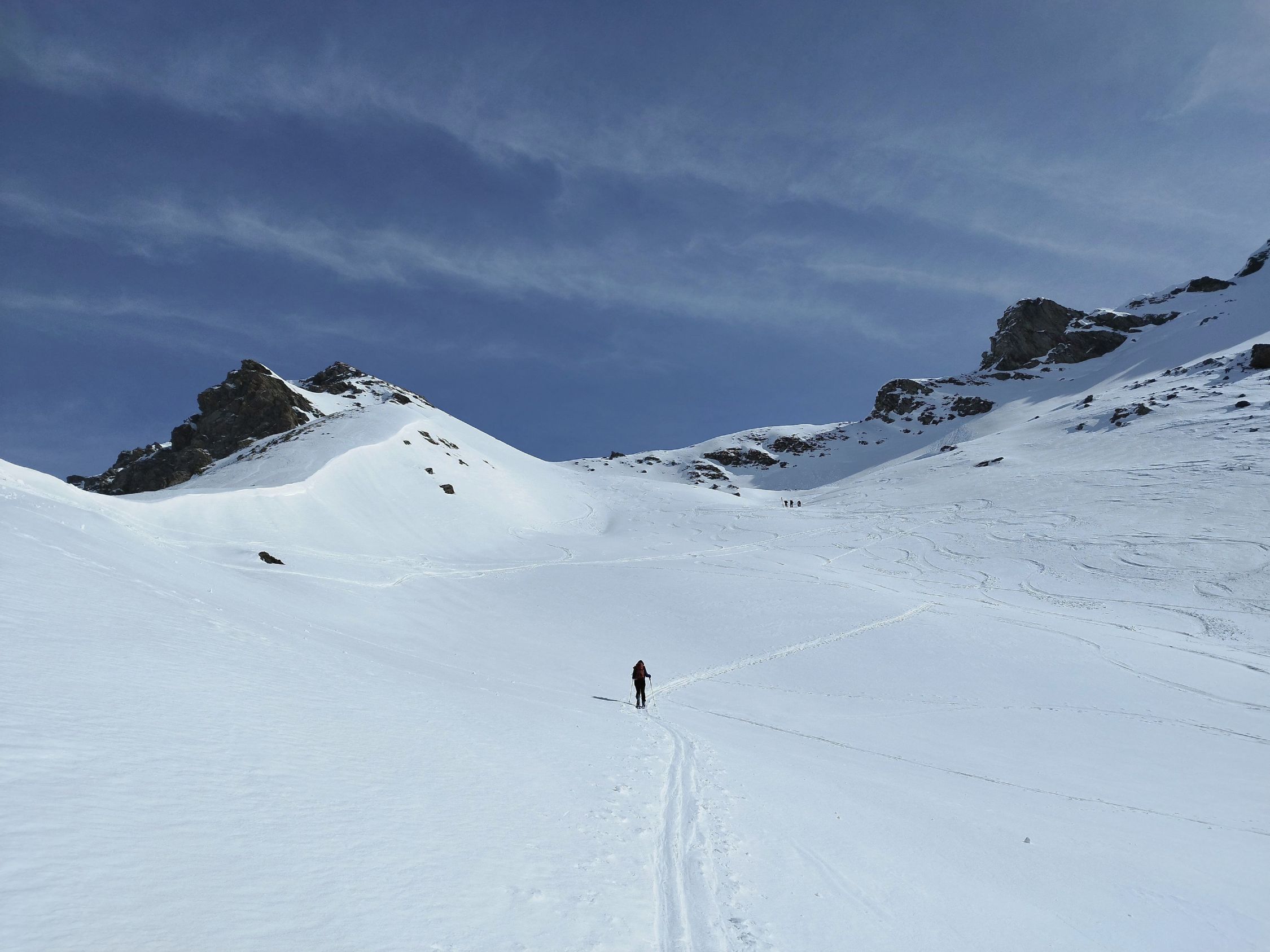 Parpaner Schwarzhorn (2683m) Aktuelle Verhältnisse vom 18.02.2024 auf