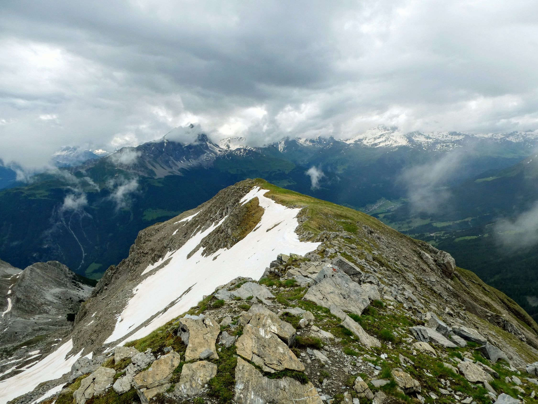 Piz Toissa (2657m) Aktuelle Verhältnisse vom 26.06.2024 auf der Route